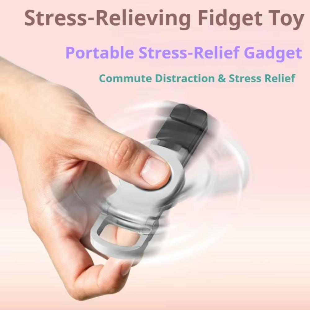 Anti-Slip Fidget Spinner Phone Stand Zinc Alloy Desktop Phone Holder New Keychain Stand Phone