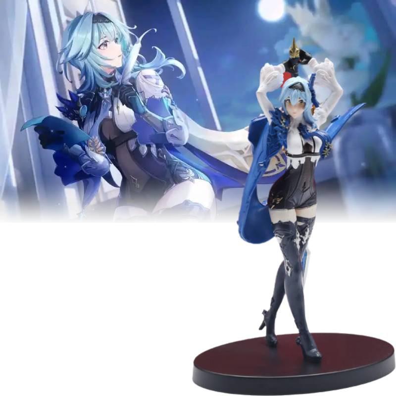 Impact Eula Genshin Figurine Game Cartoon Model Toys Statuary Christmas Gifts