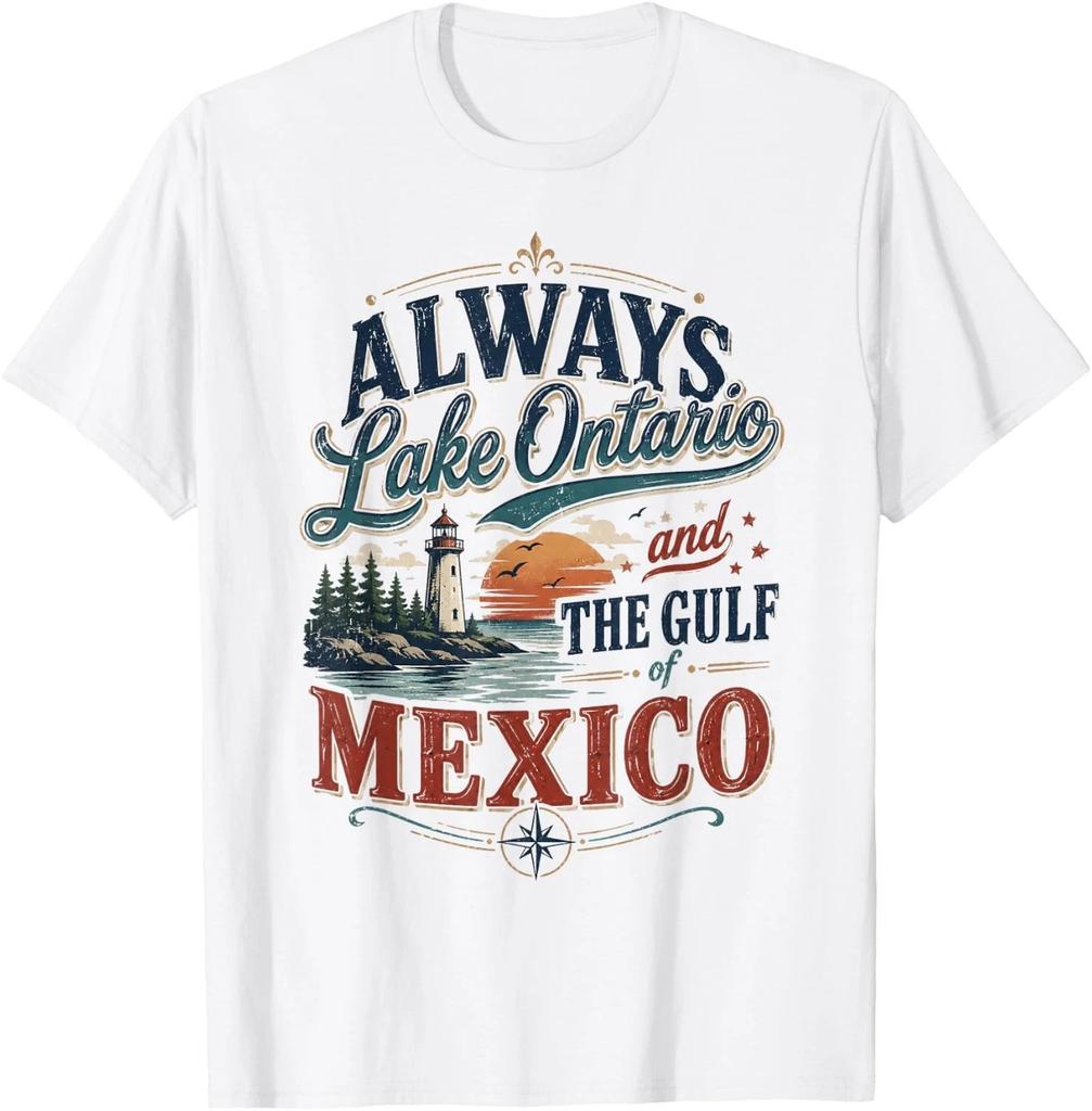 Always Lake Ontario And The Gulf Of Mexico Political Unisex T-Shirt