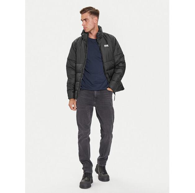 Легкая зимняя куртка Helly Hansen Oslo 54151, черная, стандартный крой