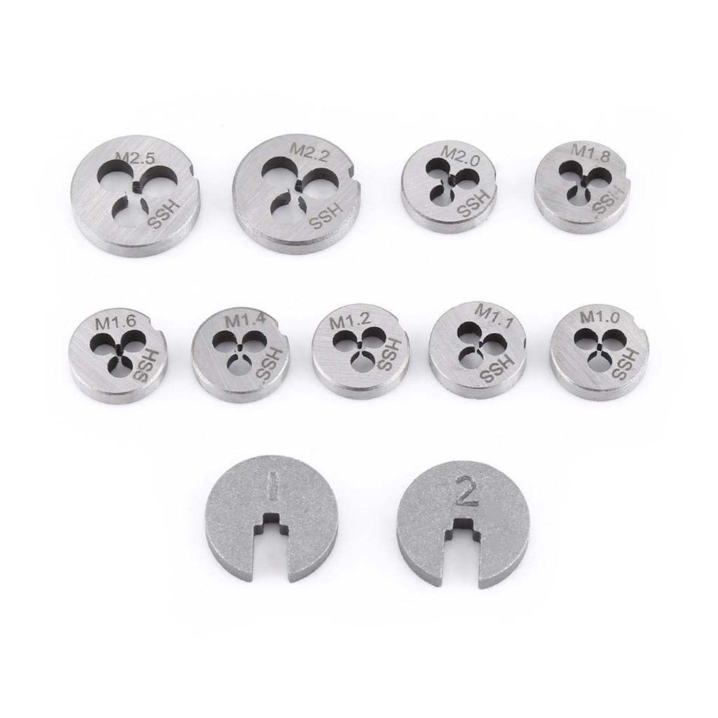 30PCS Set Taps Dies Spanner Set Screw Threading Tapping Hand Tools Kit