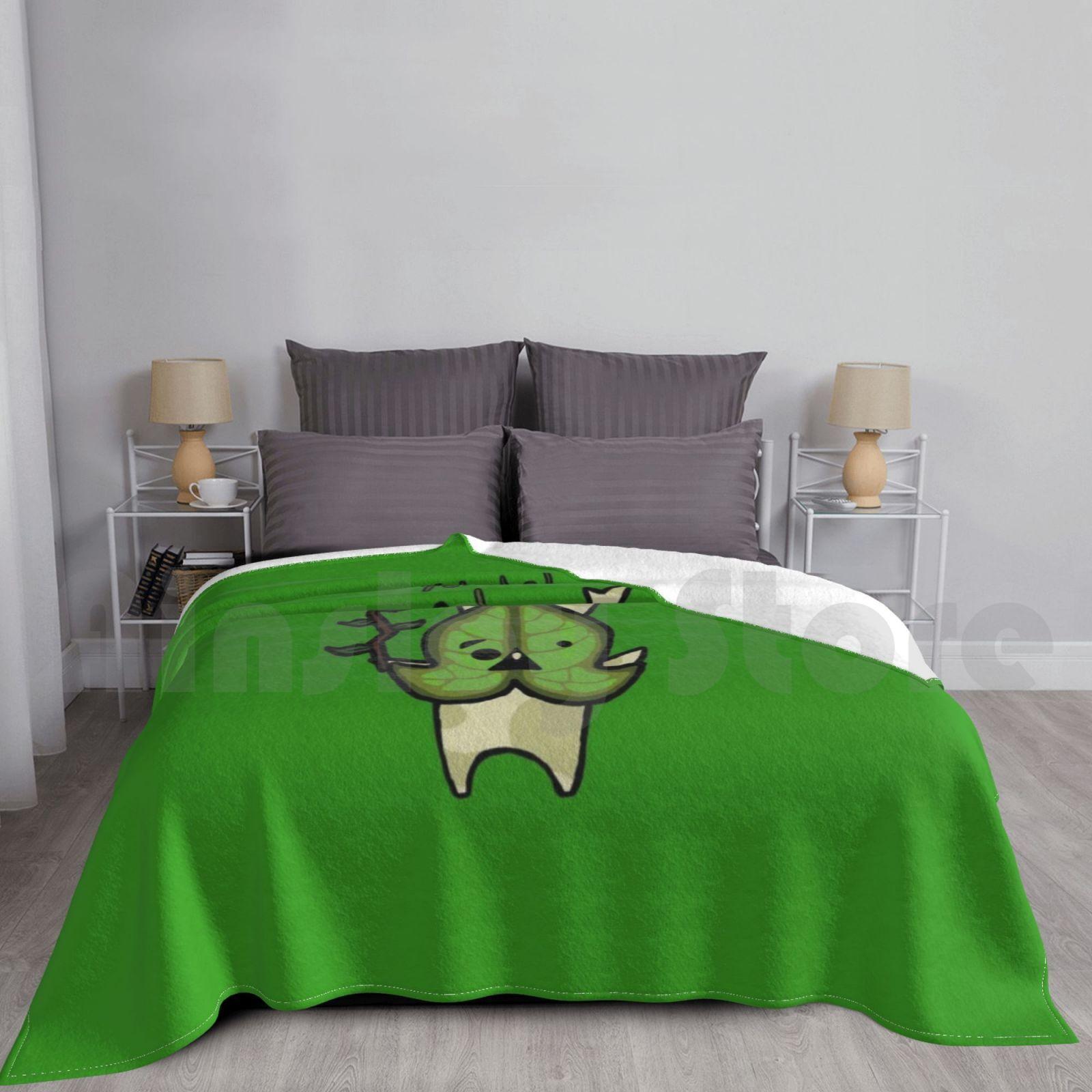 Blanket Yahaha! 319 Breath Of The Wild Korok Korok Seeds Switch Wii U Size: 75*100cm, Weight: 230 GSM