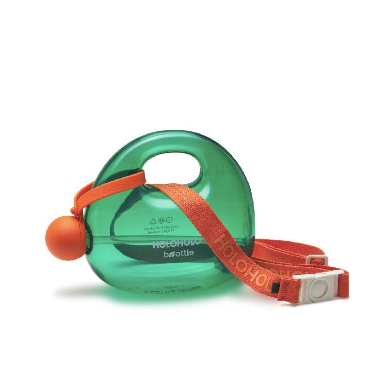 HOLOHOLO Kettlebell Sports Water Bottle with Shoulder Strap