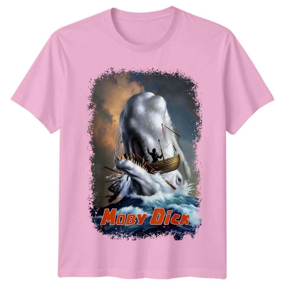 Moby Dick 1956 Movie Poster Inspired Tshirt Retro 80s Tee