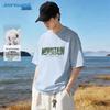 Jeanswest Men's Loose Fit Printed Cotton T-Shirt