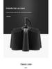 Baodini Windproof Extra Large Reverse Umbrella with Reflective Trim for Three People