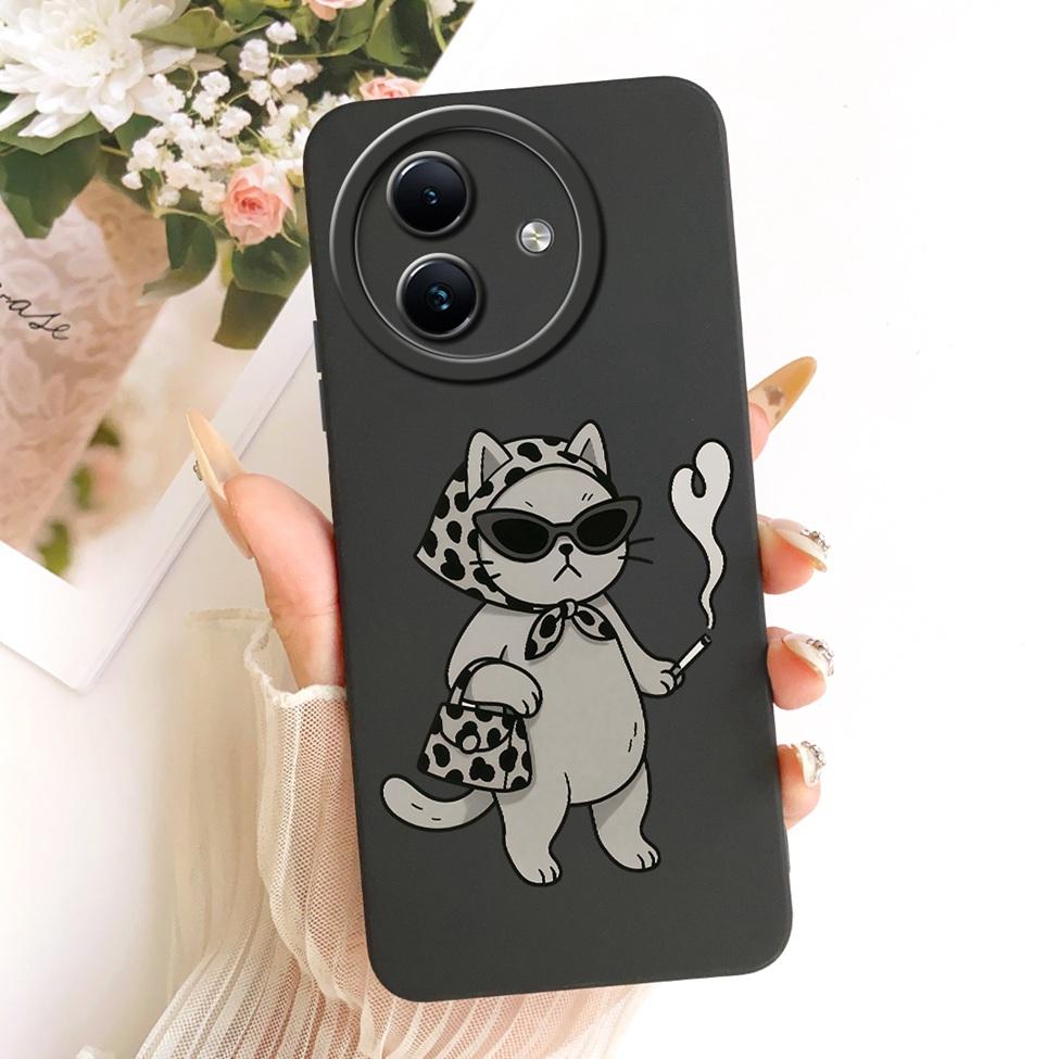 Casing For ITEL S24 Cover Fashion Cartoon Cute Funny Painted Silicone Funda For S24 ITEL S667LN Phone Case