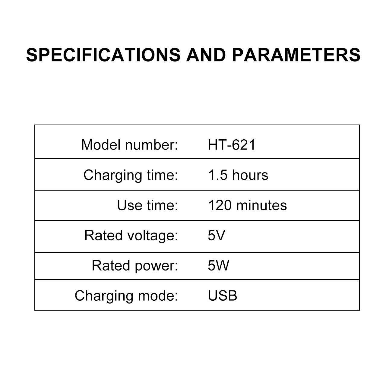 Hatteker 5 в 1 триммер для бороды электрическая машинка для стрижки волос триммер — фото 6