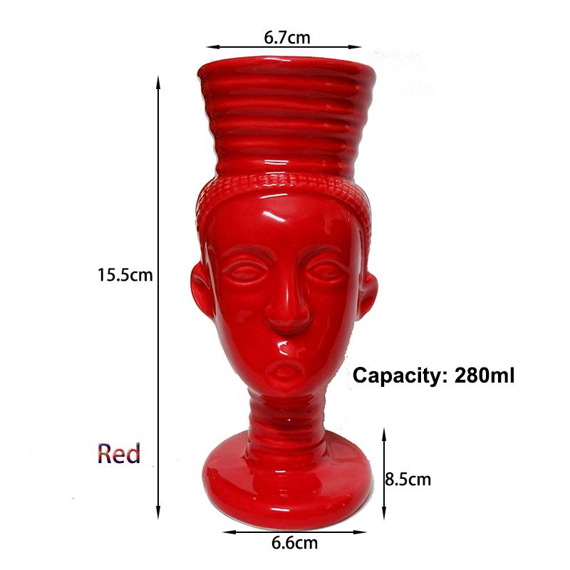 Tiki Mug Tiki Tumblers Ceramic Hawaiian Party Mugs Glasses