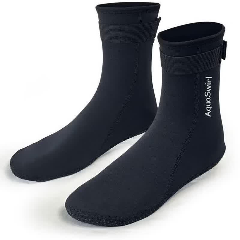 AQUASWIRL 3mm Thermal Diving Socks