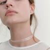 LOVE ME MONSTER Sheer Ribbon Choker (L241MNK050)