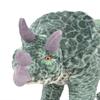 VidaXL Jouet en peluche Dinosaure Tricératops Vert XXL 91344