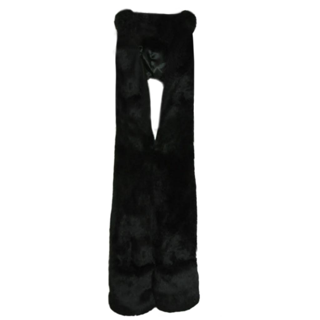 Earflap Glove Hat Soft Furry Headwear Glove Scarves Hats Fashionable Winter Hat Winter Headwear