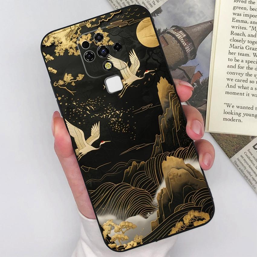 For Tecno Camon 16 17 19 Pro Premier 16S 17P 18P 18T 18i Phone Cover Fierce Cheetah Patterns Matte Silicone Soft Back Covers For Tecno Shockproof Case