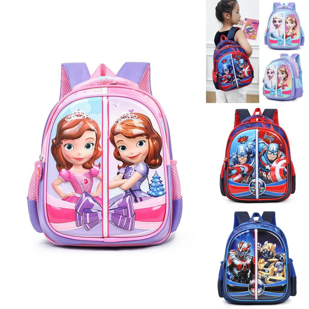 Zaino Scolastico Cinnamoroll per Bambini in Tessuto Oxford Leggero per l'Uso Educativo dei Piccoli