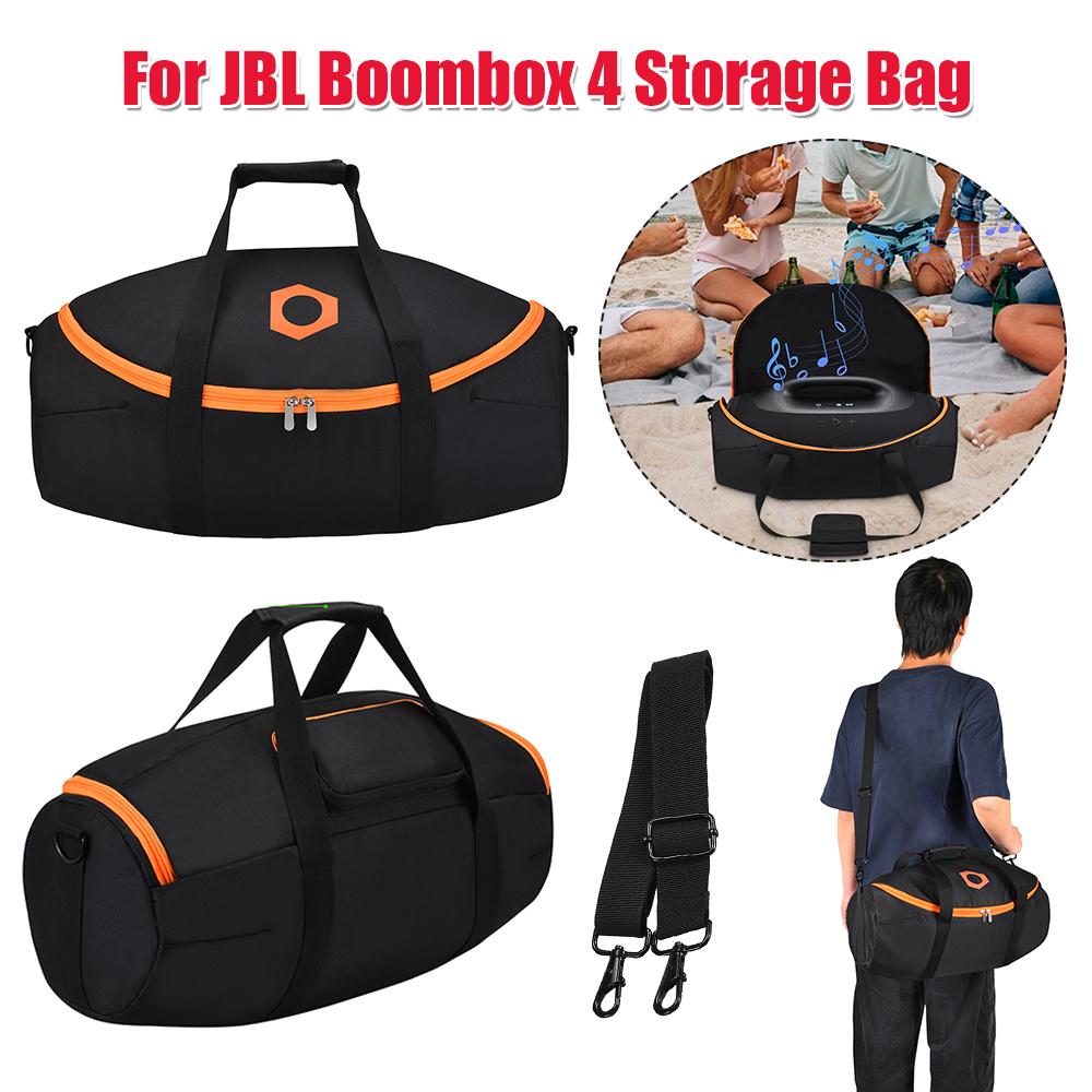 Storage Organiser Bag with Detachable Strap Portable Shoulder Bag for Boombox 4 Sound Device