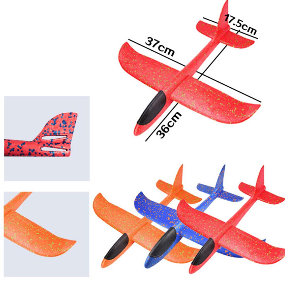 Aircraft Inertial Foam EVA Airplane Hand Launch Throwing Glider Airplane Toy Plane Model Outdoor Toy Educational Toys Gift