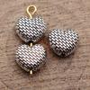 Heart Loose Beads For Valentine Bracelet Necklace DIY Vintage Jewelry Making Supplies For Charm