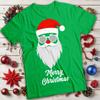 Funny Mens and Womens Santa Sunglasses Christmas T-Shirt Tee #MC