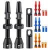1 Pair 40mm/44mm/60mm Tubeless Tire Valves CNC Technology Bike Valve Kits  Mountain Road Bike