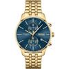 Associate Blue Dial Gold Stainless Steel Bracelet Men's Quartz Watch 1513841