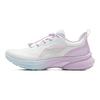 Li Ning Kids Mesh Xunhang 2 Stable Cushioning Breathable Low-Top Running Shoes Men Sneaker Standard-White Condensed-Purple YKFV050-2