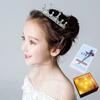 Fashion Silver Color Crowns Kids Children Party Hair Jewelry Princess Crystal Rhinestone Tiaras Diadems Golden Head Ornaments