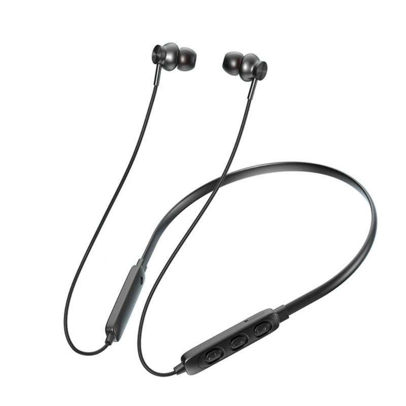 

Wireless Neckband Earbuds Bluetooth-compatible Earpiece Ergonomic Designs and Fast Charging for Day Comfort 1