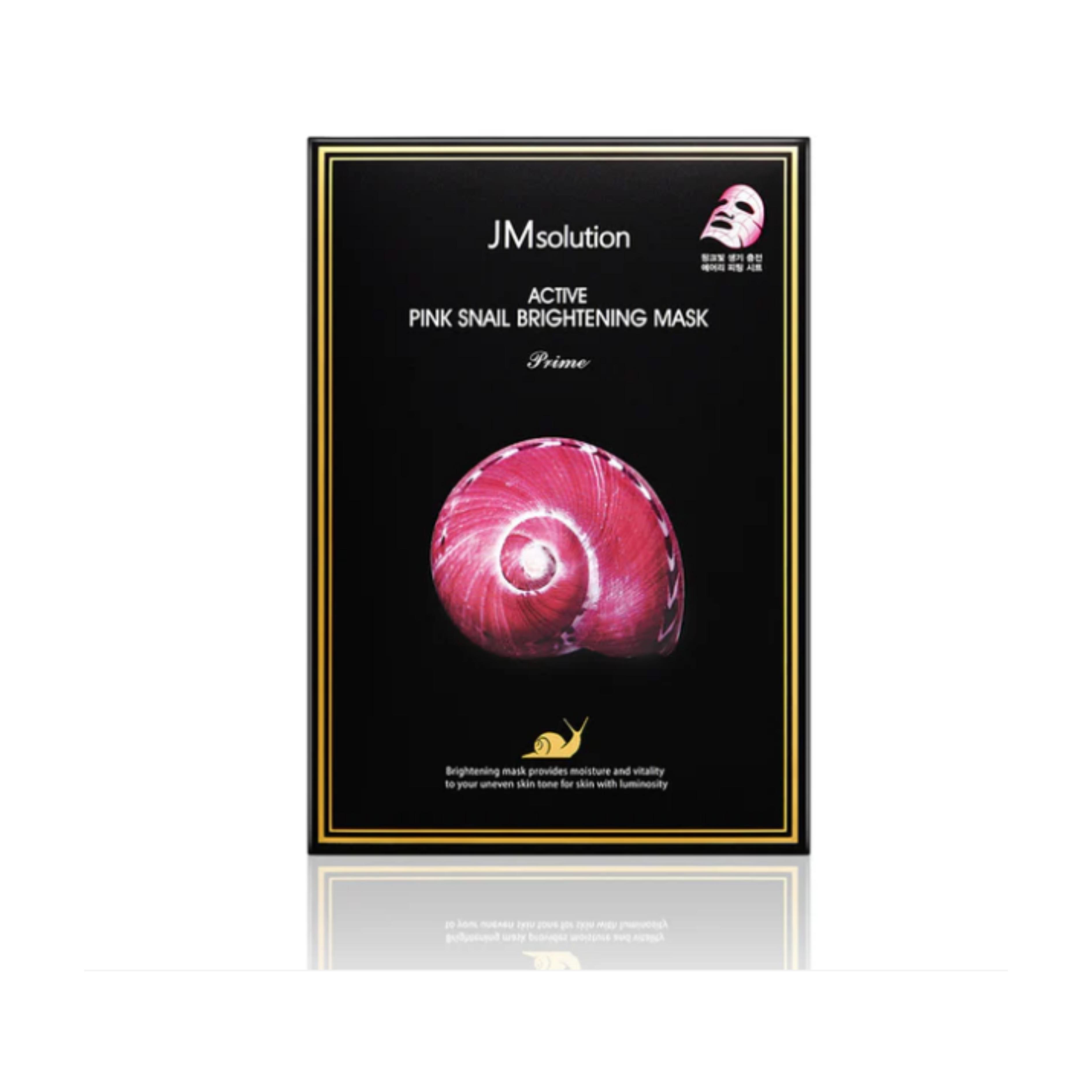 

JMSolution active pink snail brightening mask - 30ml*10ea