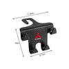 bzhr7 Car Seat Headrest Hook Universal Phone Holder Backseat Organizer For Mitsubishi Outlander Lancer 10 9 ASX RALLIART  L200 Sticker