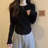 La Chapelle Women's Slim-Fit Long-Sleeve T-Shirt