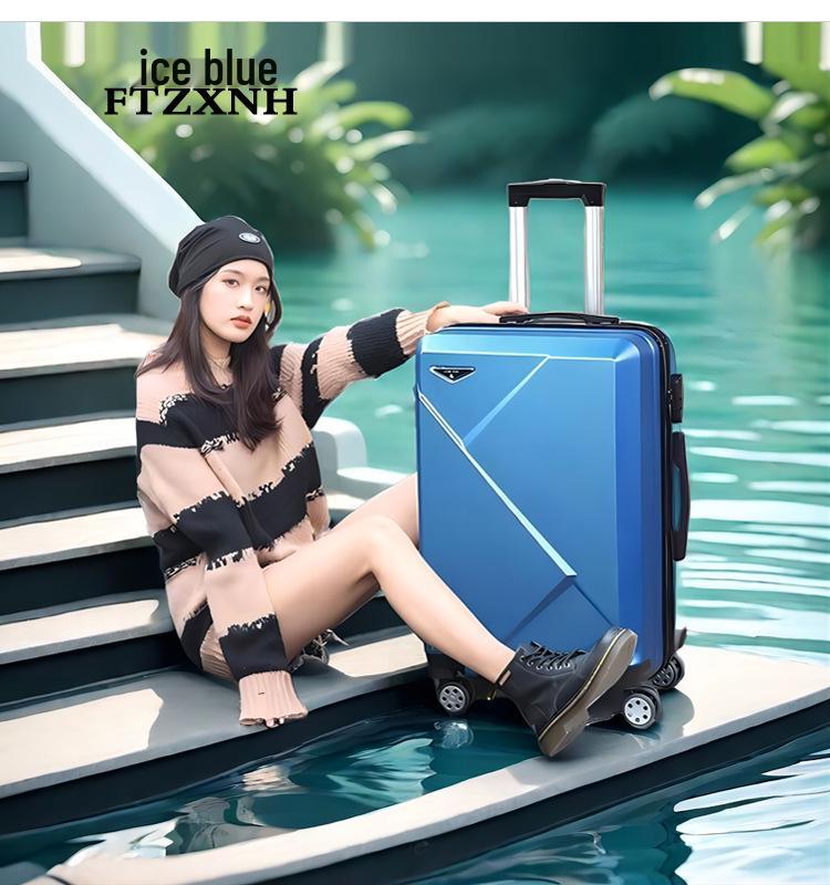 Βαλίτσα Τρόλεϊ 24 ιντσών με Παγκόσμια Ρόδα, Κλειδαριά Συνδυασμού και Χειραποσκευή 20 ιντσών