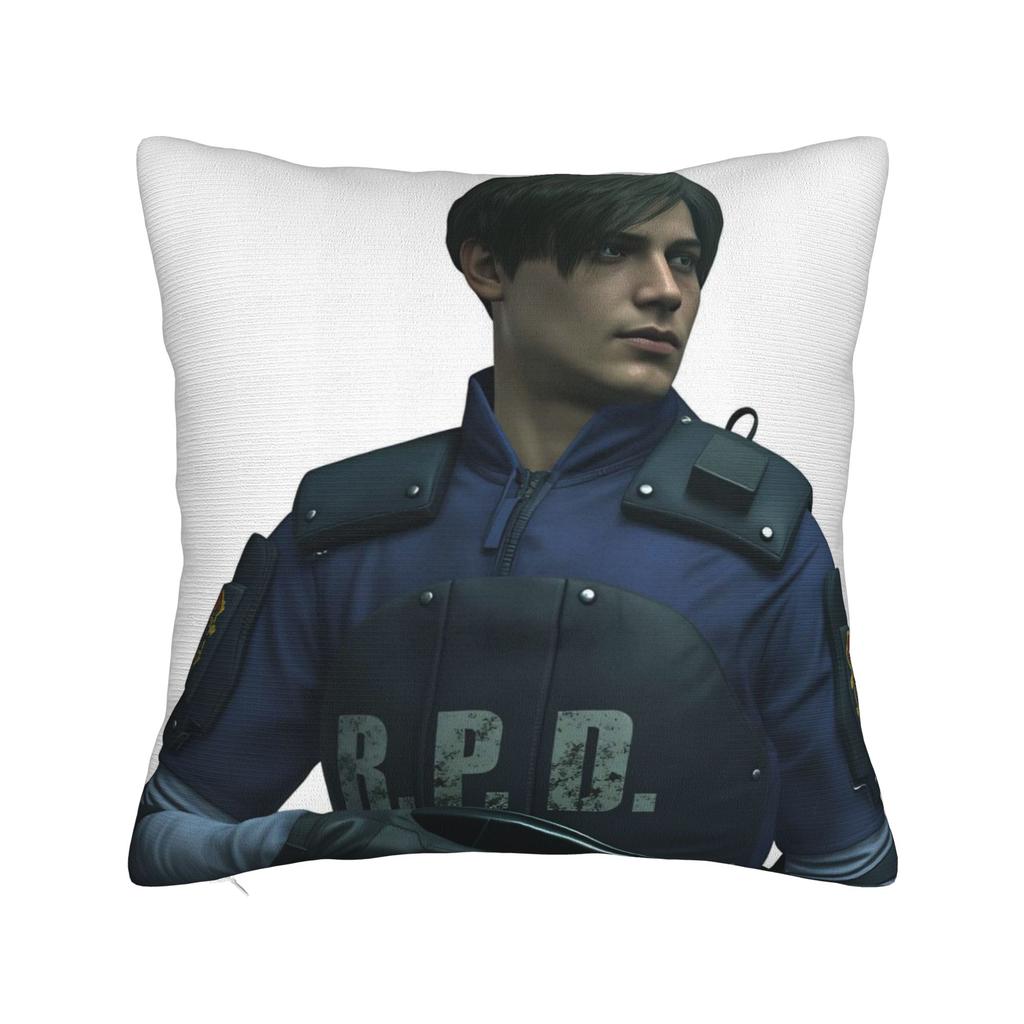 Leon Kennedy Pillow Case Graphic Pillow Cover For Sofa Home Decoration Novelty Pillowcases