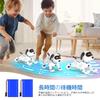 Remote Controlled Robot Stunt Plays and Programmable Robot Dog Home Voice Control Touch USB Remote Adjustable Smart Robot Dog with Eye Suitable for