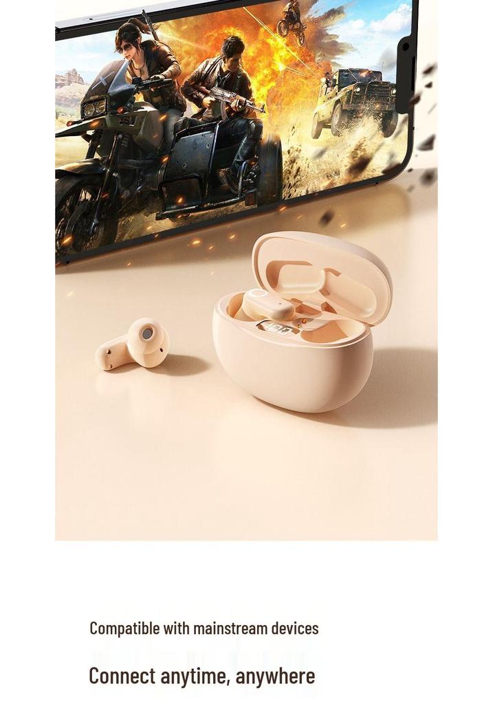 D13 Bluetooth Earbuds: Short-Handle, High-Quality Sound, Noise-Cancelling, In-Ear Comfort, Ideal for Sports.