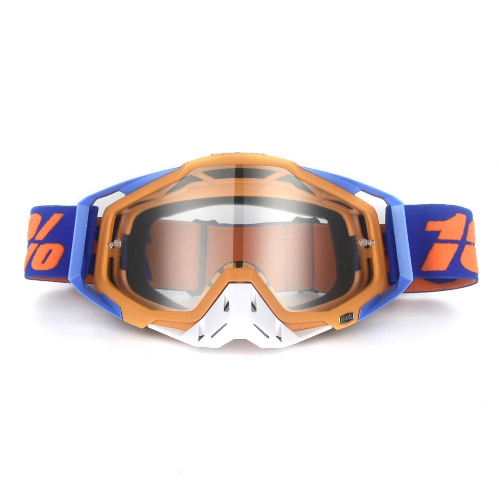 Motorcycle Goggles Color Off-road Helmet Goggles Windproof Sand Riding Glasses Ski Goggles