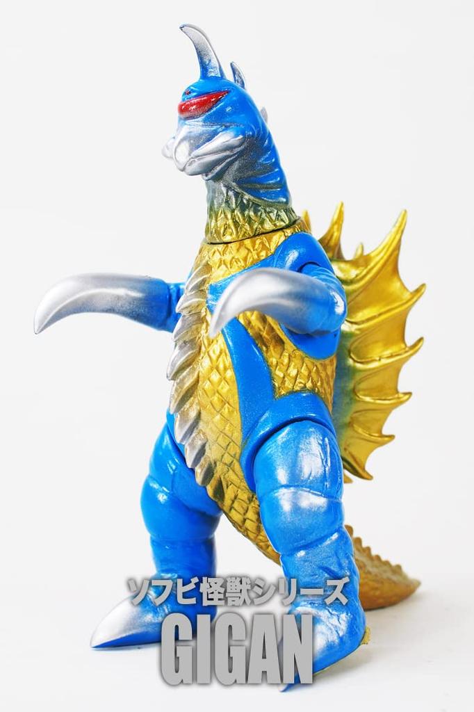 CCP Middle Size Series 18th Gigan Standard Blue Height 12cm PVC Painted Finished Figure Approx.