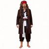 Movie Pirates of the Caribbean, Captain Jack Cosplay Women's Pirate Suit Halloween