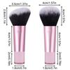 9pcs Makeup Set Brush Portable Short Handle Professional Makeup Brush Makeup Tool For Foundation Make-Up And Powder Blusher Eye
