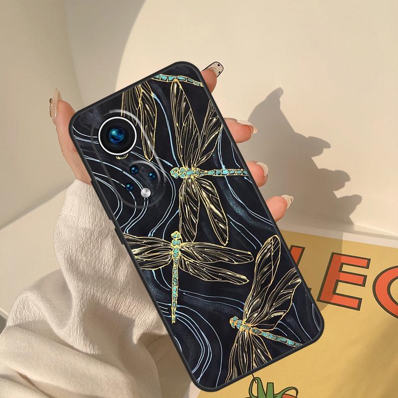 Dragonfly Animal Art Case For Honor Magic 8 Pro 7 6 5 Lite Cover For Honor 200 400 50 70 90 X8a X8b X9a X9b X9c
