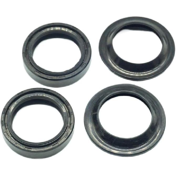 Motorcycle Fork Oil Seal Kit Compatible With TT-R110E 2008-2023 TTR110 TTR 110(Fork Dust Seal Kit)