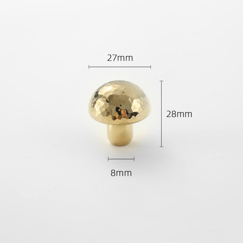 Brass Ball Furniture Pull Handles Hand-Forged Hammer Cabinet Handles Door Drawer Knob Kitchen Wardrobe Cupboard Pulls