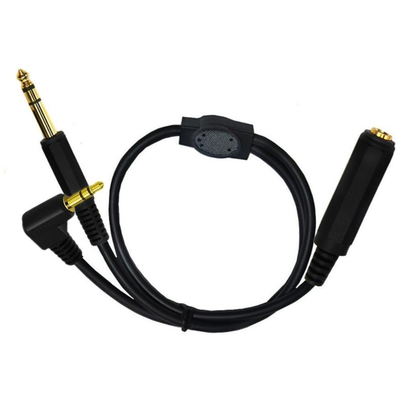 

Gold-Plated 6.35mm 1/4 Female to 6.35mm 1/4 Male Cable Stereo Audio Adapter Y Splitter Cable 6.35mm to 3.5mm Male 1