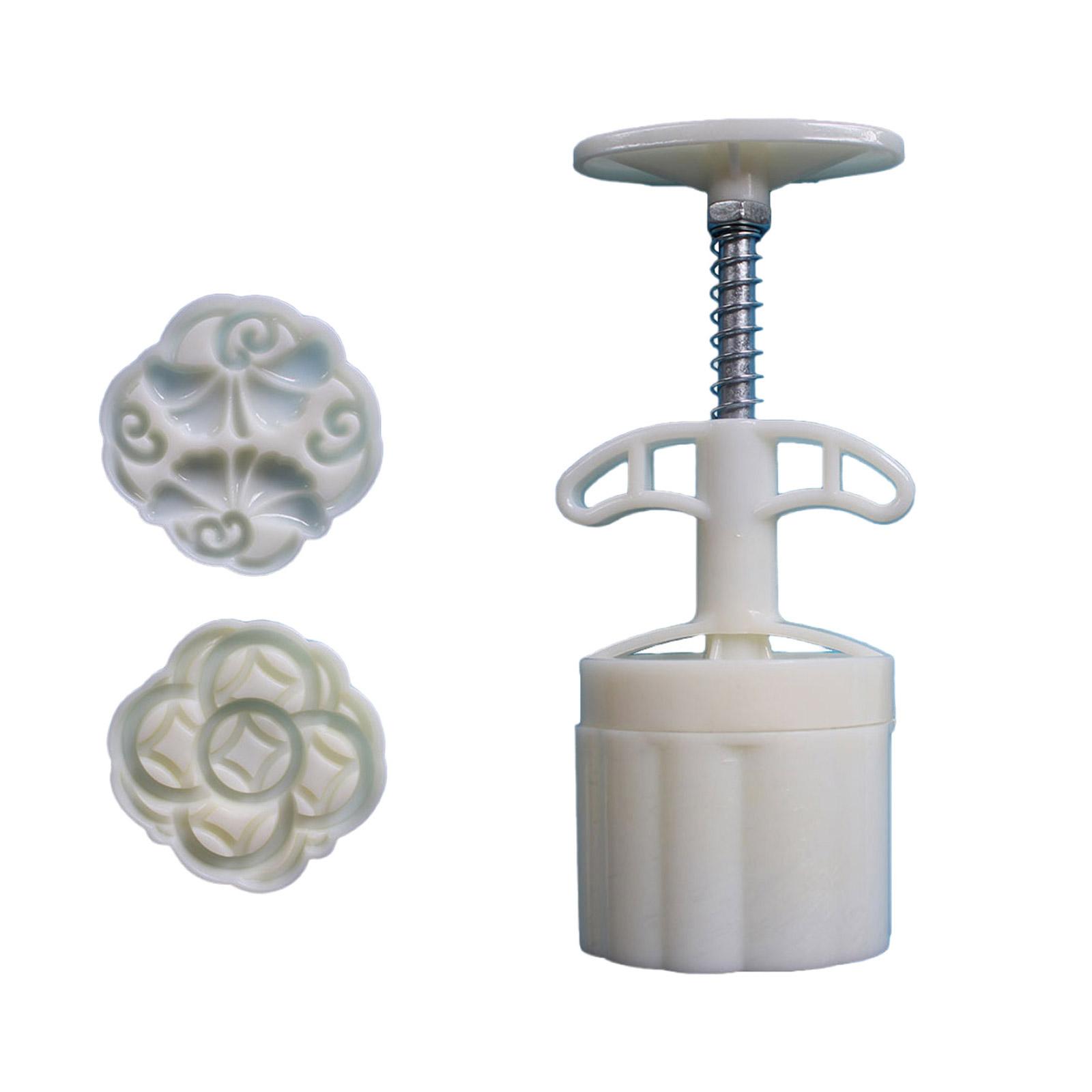 

Hand Pressed Mooncakes Mold Festival Dessert Molds Bean Pastes Cake Molds Traditional Pastries Moulds for Baking Lover