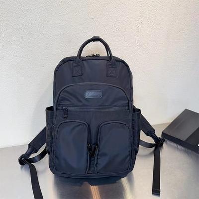 Lässiger Rucksack für Herren und Damen, neuer Nylon-Rucksack, praktisch mit mehreren Taschen, Computertasche, tragbare Business-Pendler-Tasche