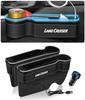 Edition Large Capacity Illuminated Side Storage Box for Land Seat Side Drink Cup USB Smartphone Console Gap LED Gap Drop Easy Installation Passenger