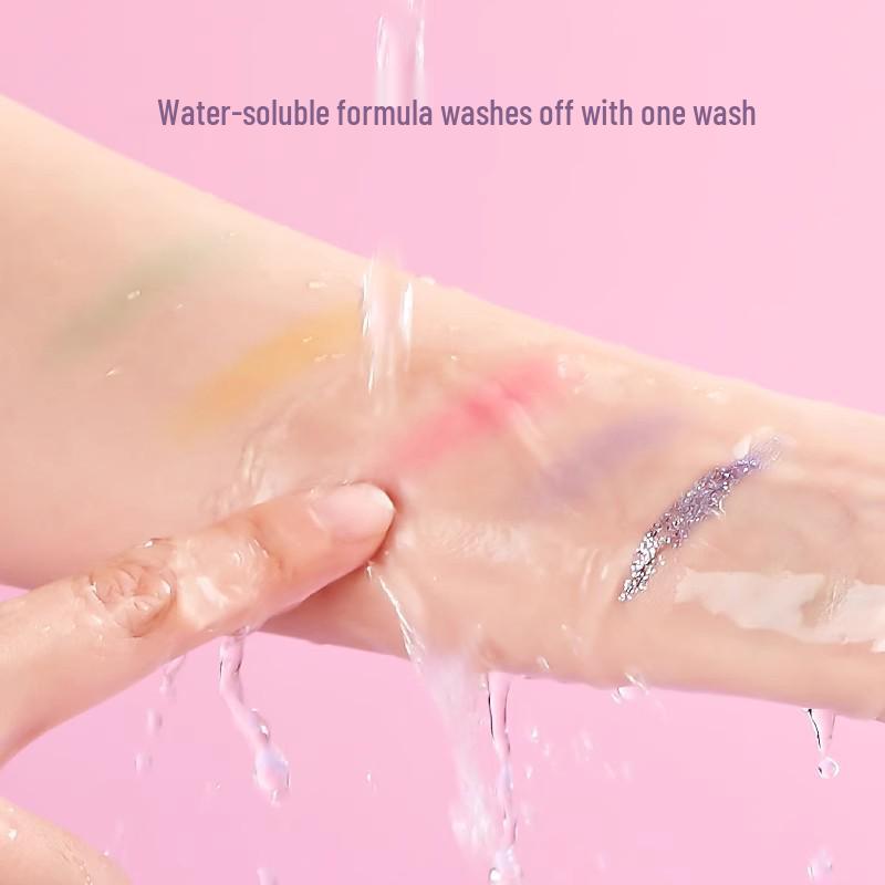 Ensemble de Maquillage de Princesse pour Filles: Kit de jeu de rôle avec rouge à lèvres et vernis à ongles