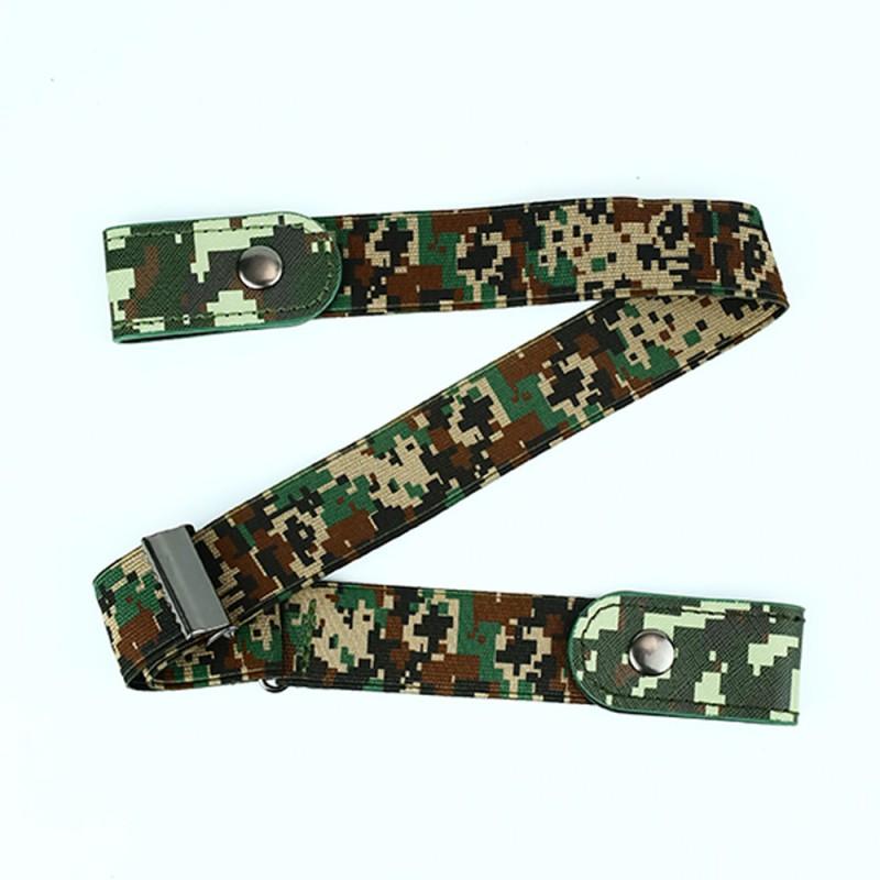 Invisible No Show Stretch Belt Women Elastic Waistband Jeans Versatile Fashion Accessory