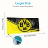 Poduszka z nadrukiem Borussia Dortmund Antypoślizgowa Mata pod mysz do laptopa/tabletu XXL Mata do gry na mini PC Z blokowaną krawędzią