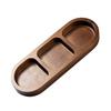 Wooden Snack Tray Wooden Plates for Snacks Appetizers Fruit Candy Elegant Wooden Divided Serving Tray for Snacks for Fruit